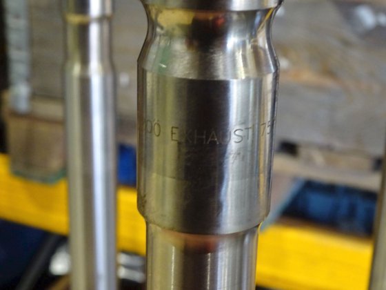 用于排气阀的苏尔寿阀轴