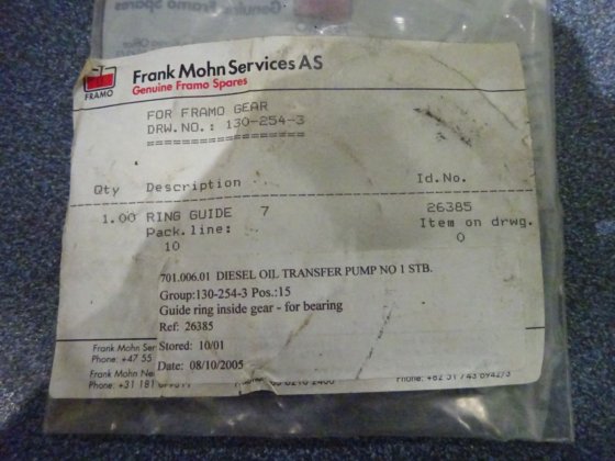 Guia de anéis Framo