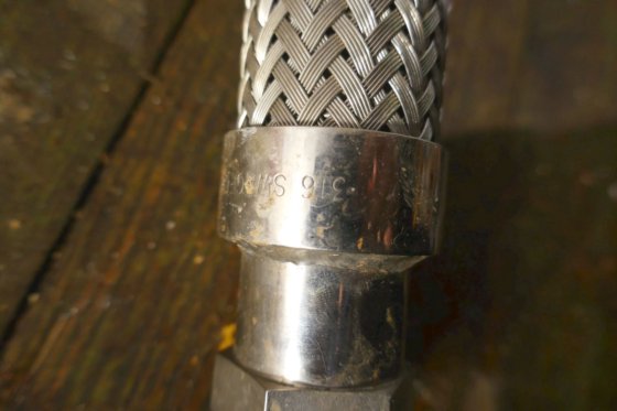 世伟洛克不锈钢编织软管 316