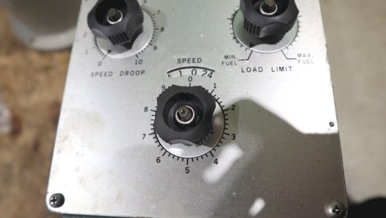 メカニカルガバナーバックアップ付きウッドワード電子制御アクチュエータ EGB 13P