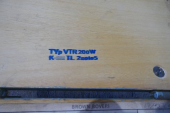 BBC 涡轮增压发动机 VTR 200