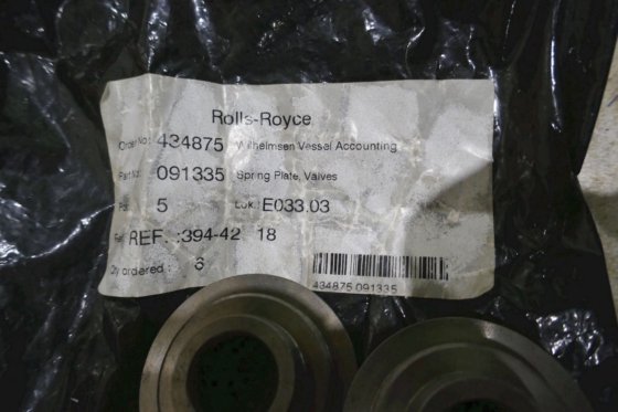 卑尔根-乌尔斯坦劳斯莱斯弹簧板阀门 091335