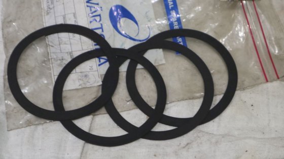 タービンとコンプ間のガスケット