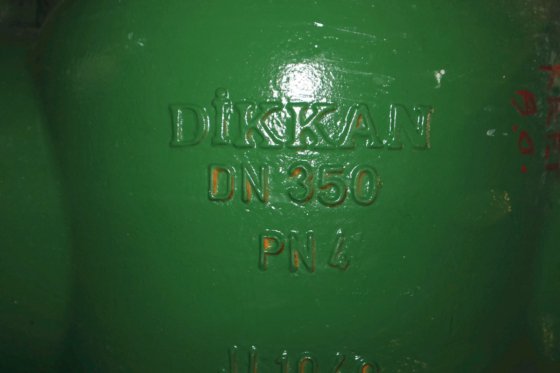 迪坎阀门泥浆箱篮式过滤器直通型 DN 350 PN 4