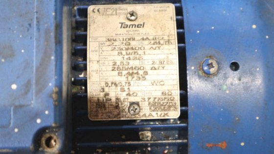 Bomba ED 73 com motor