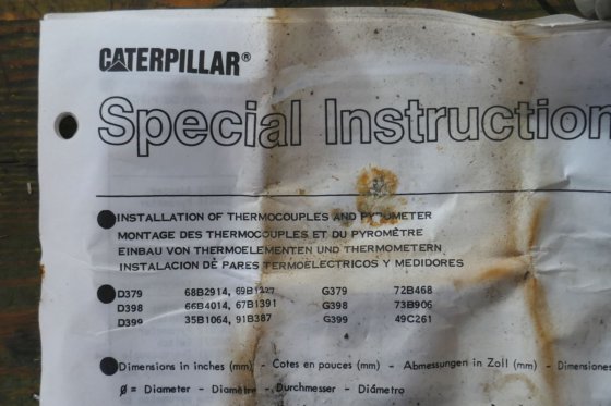 卡特彼勒双盘测温仪 3N-4416