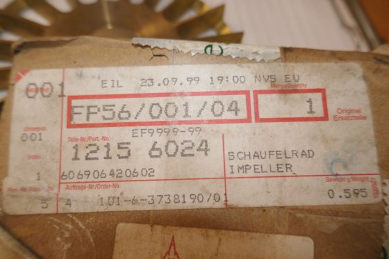 1999 道依茨叶轮