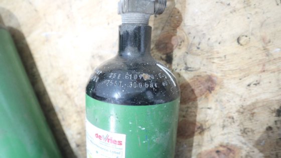 压力瓶 氮气钢瓶 3L 150ATM