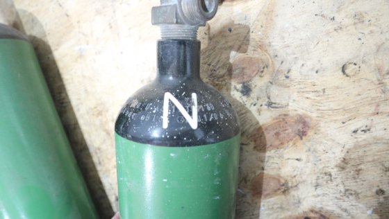压力瓶 氮气钢瓶 3L 150ATM