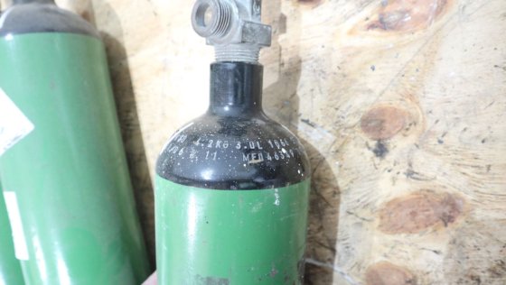 压力瓶 氮气钢瓶 3L 150ATM