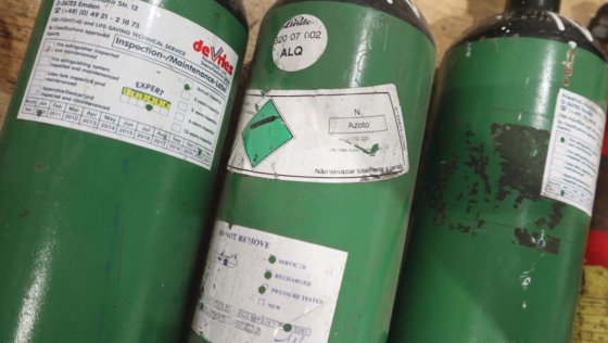 压力瓶 氮气钢瓶 3L 150ATM