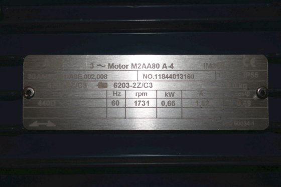 Abb 3 ⁓ M2AA80A-4