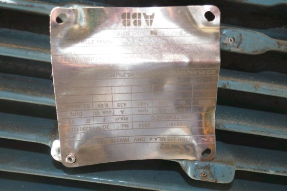 2014 ABB スラスターモーター M3BP 315