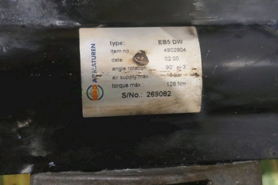 2000 Ebro 蝶阀气动执行机构 EM5DW DN