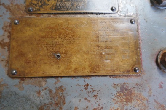 ツインディスク MGX 5222 DC クイックシフト