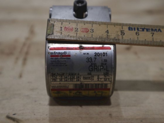 Straub Grip-L 直径 33.7 毫米