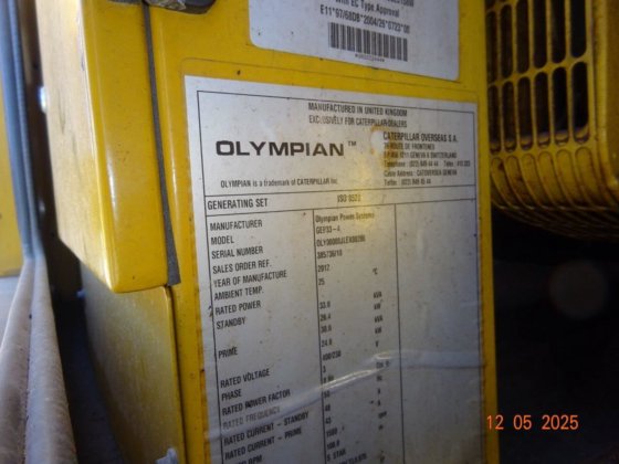 2012 卡特彼勒奥林匹亚 GEP33-4 静音发电机组