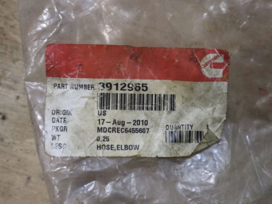 Cummins Codo de manguera