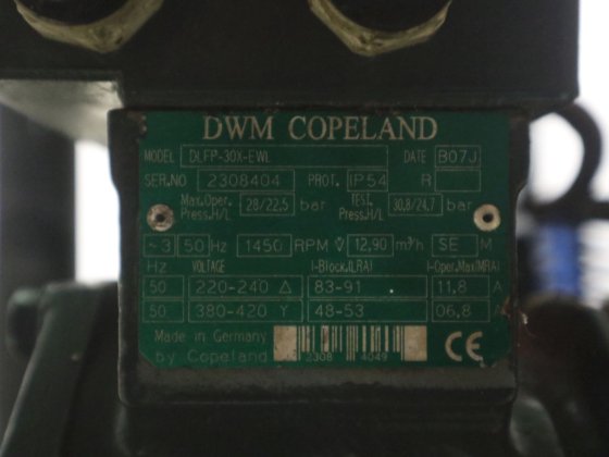 2007 谷轮 DLFP-30X-EWL