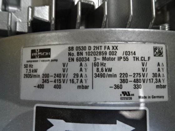 布希SB 0530 D 2 MT传真机