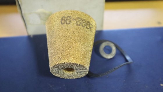 イミノルグレン エアフィルター焼結フィルター エレメント銅空気ガスケット付き