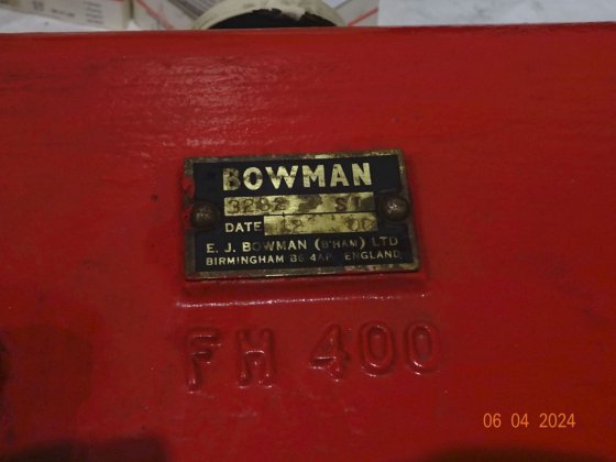 2000 Bowman FH 400 クーラー（膨張タンク付き