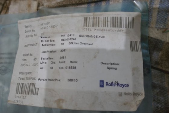 ベルゲン・ウルシュタイン ロールスロイス・スプリング 018538