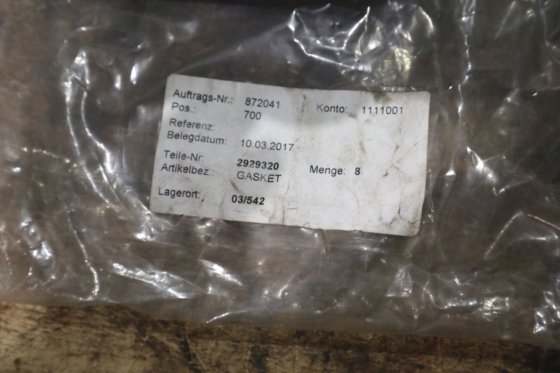 卡特彼勒排气垫圈 2929320