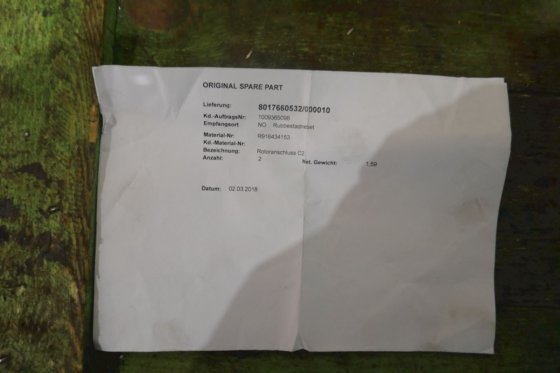 2018 ローマン＆ストルターフォアトギアエアフレックス用イートンローターサルサイズC2