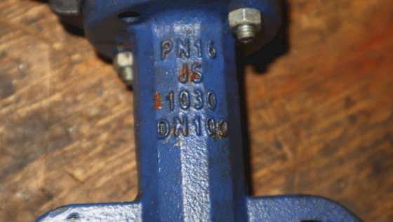 ロックレバー付ゼサバタフライバルブ