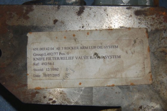 ベルゲン・ウルスタイン・ロールスロイス・ナイフフィルター/レリーフバルブ