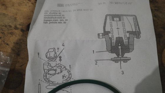 阿特拉斯-科普柯最小压力阀套件 GA90/315