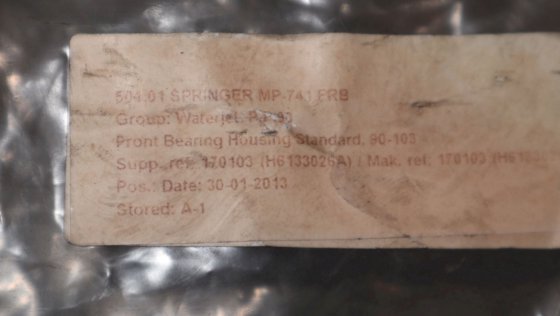 2013 MAK 前轴承座标准件 80-103