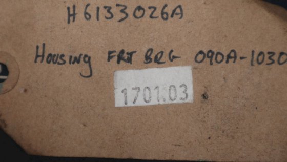 2013 MAK 前轴承座标准件 80-103