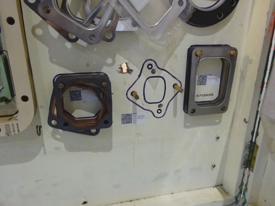 沃尔沃Penta垫片及套件组在柜中