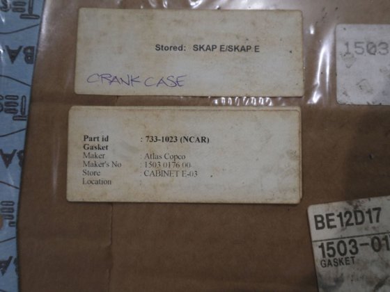 阿特拉斯-科普柯曲轴箱垫圈