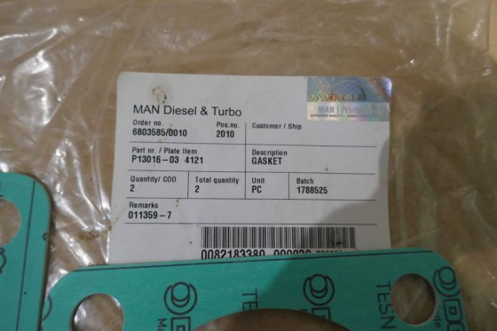 MAN B&W 阿尔法垫圈 13016-03 4121