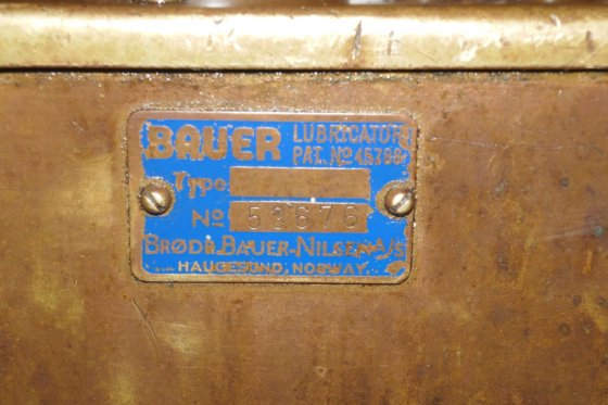 バウアー・ニルセン・シリンダー・ルブリケーター（ウィヒマン用