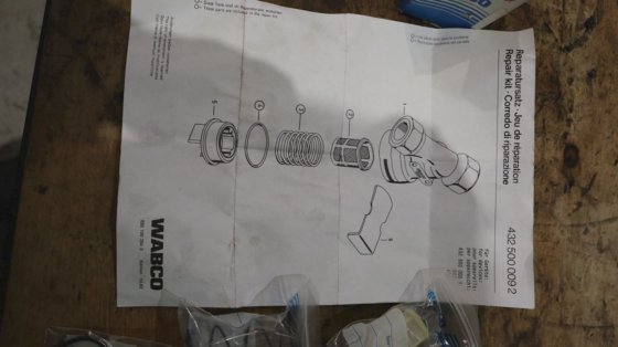 Wabco 西屋备用套件管路空气过滤器