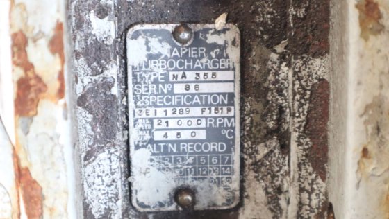 纳皮尔涡轮增压器 NA355