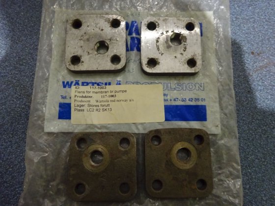 Wichmann Flange for Fuel Pump