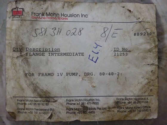 フラモ・フランジ・インターミディエイト 21253