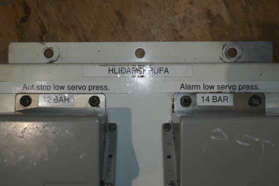 推进器螺旋桨报警面板