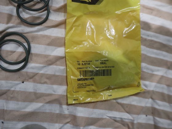 キャタピラーシールOリング