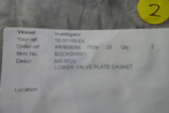 博克下阀板垫圈 F3/4