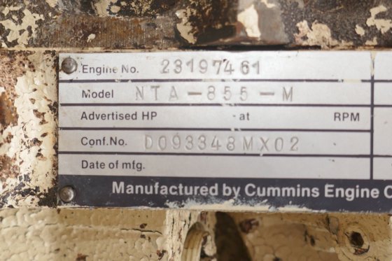 Cummins NTA-855-M
