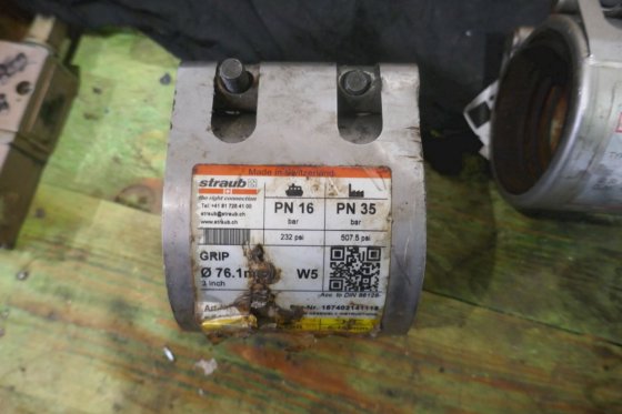 Straub 手柄 ø 76.1 mm