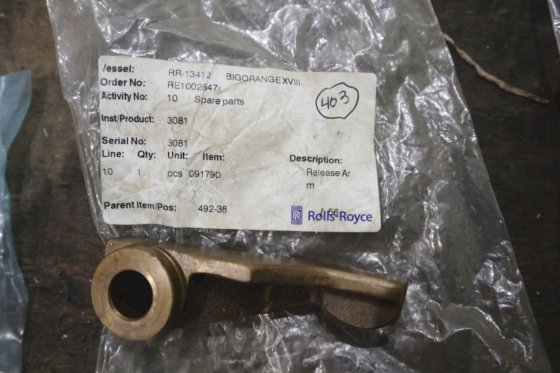 Bergen Ulstein 劳斯莱斯释放臂 91790