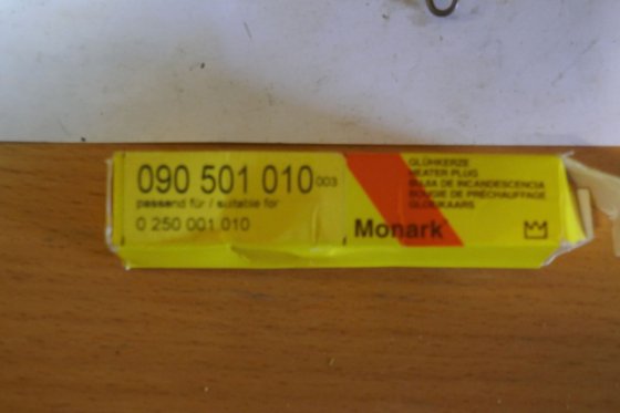 2011 モナーク グロープラグ