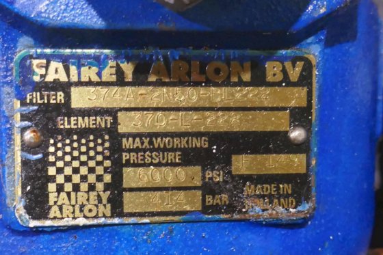 フェアリー アーロンBV 374A-2N50-BL222